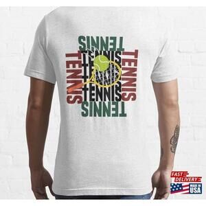 Tennis Is My Valentine Essential Tshirt Tee